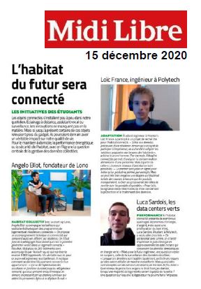 Midi Libre initiatives vertes 15 12 2020