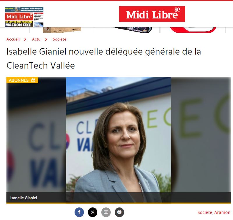 MidiLibre diplomee cleantech 13 06 2024