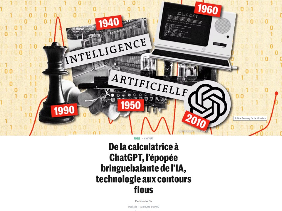 LeMonde IA histoire 11 06 2025
